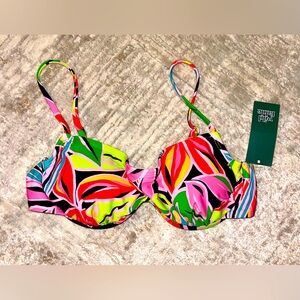 3/$15 NWT 𝐖𝐢𝐥𝐝 𝐅𝐚𝐛𝐥𝐞 𝑚𝑢𝑙𝑡𝑖-𝑐𝑜𝑙𝑜𝑟𝑒𝑑 underwire bikini top